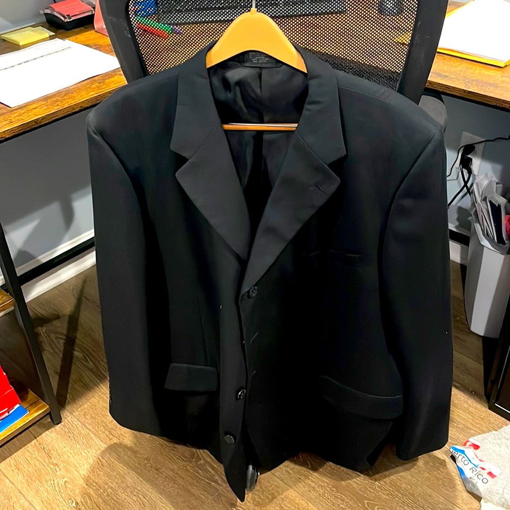 3xl men’s suit jacket and 48r suit pants set